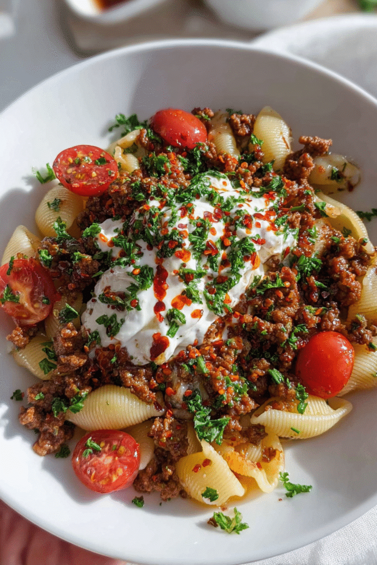 Turkish Pasta
