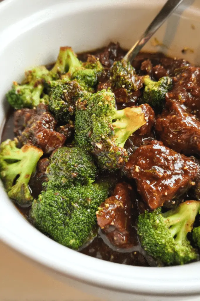 Crockpot Beef and Broccoli