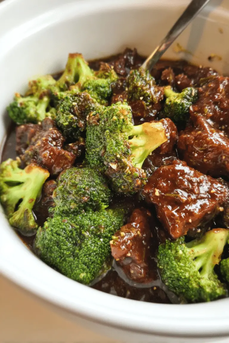 Crockpot Beef and Broccoli