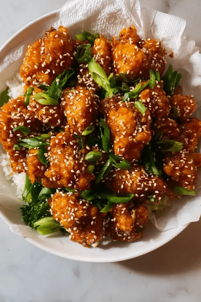 Crispy Sesame Chicken