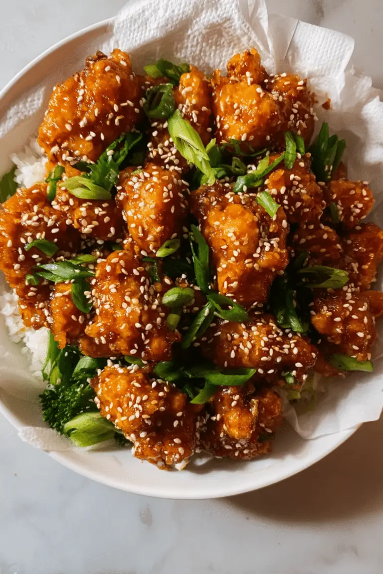 Crispy Sesame Chicken