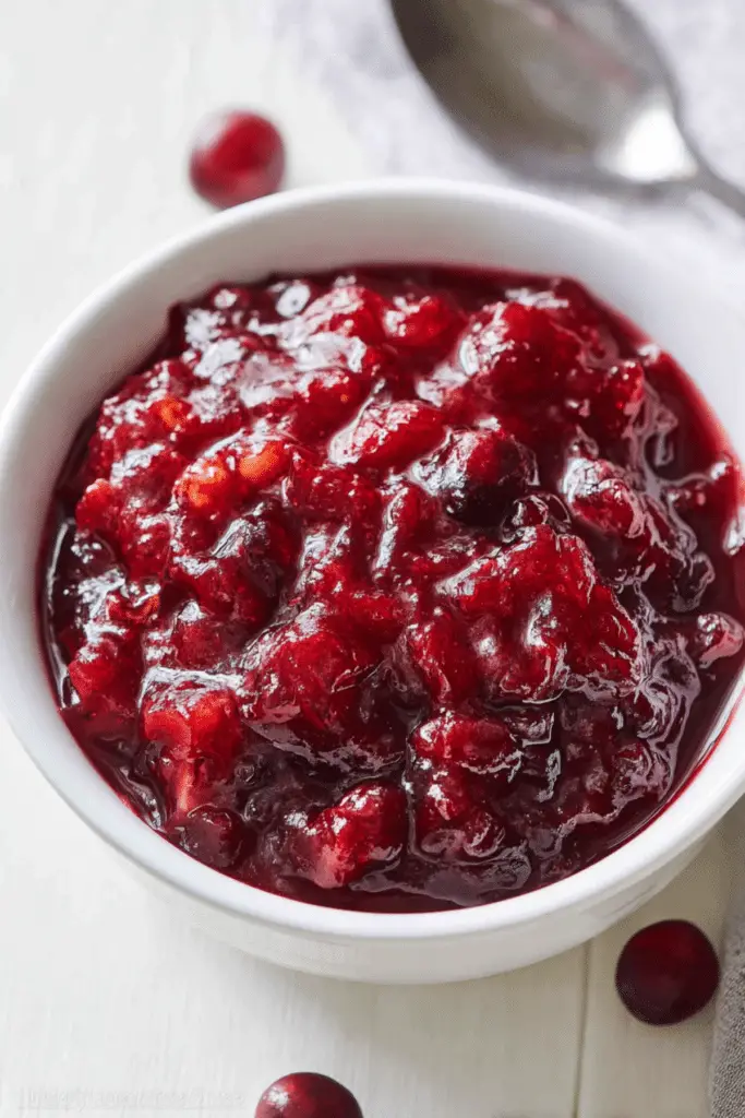 Apple Cranberry Chutney