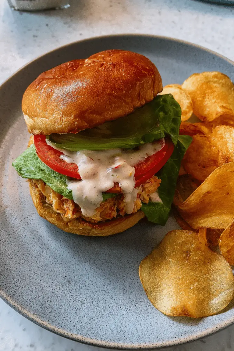 Crab Burgers