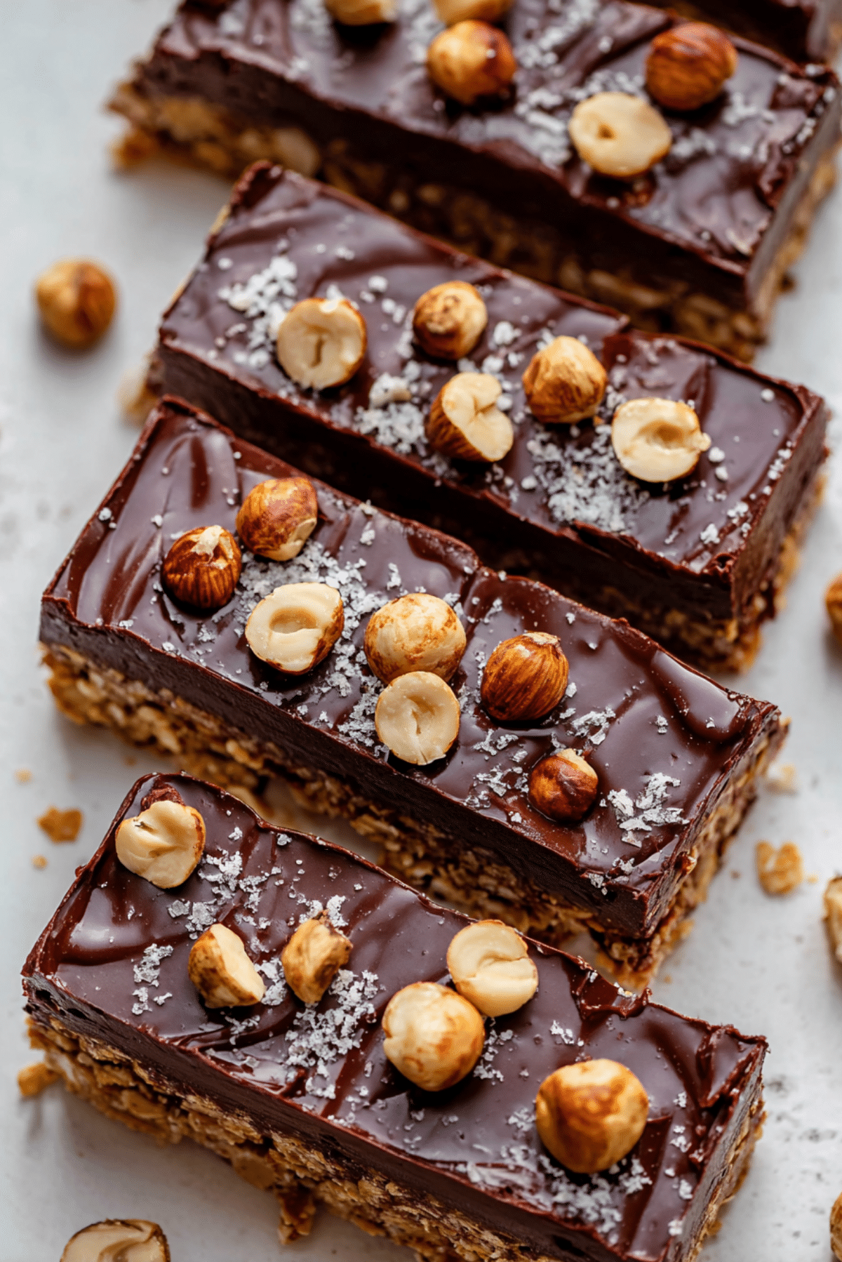 Chocolate Ganache Cornflake Bars