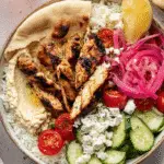 Hummus Chicken Bowls