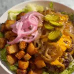 High-Protein Animal-Style Burger Bowls