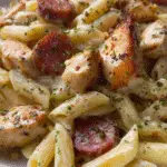 Cajun Chicken & Smoked Sausage Alfredo