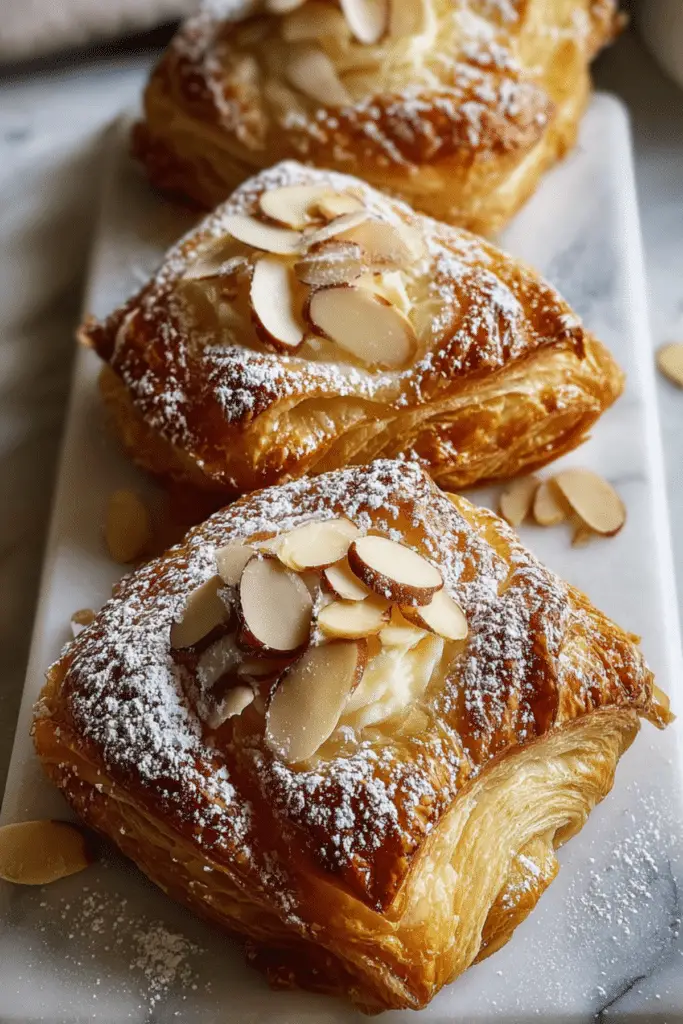 Almond Mascarpone Danish Pastries