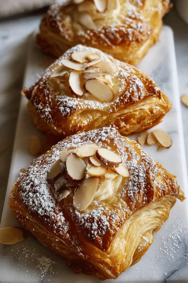 Almond Mascarpone Danish Pastries