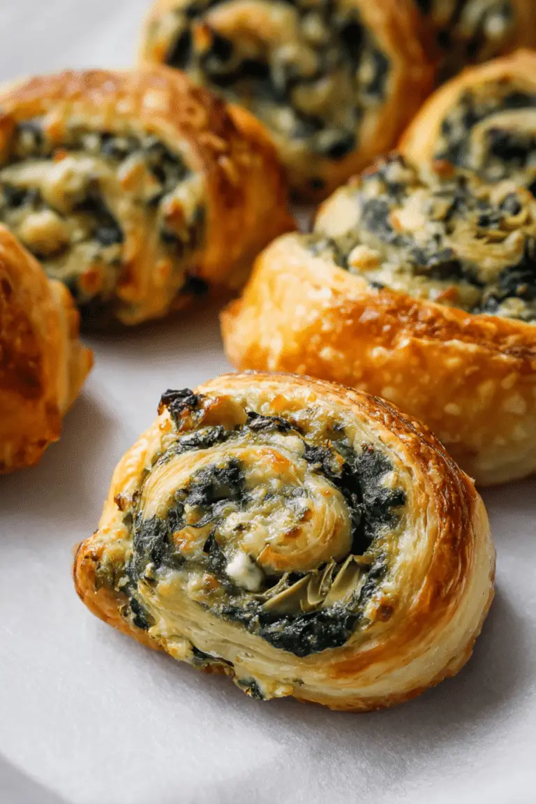 Spinach & Artichoke Puff Pastry