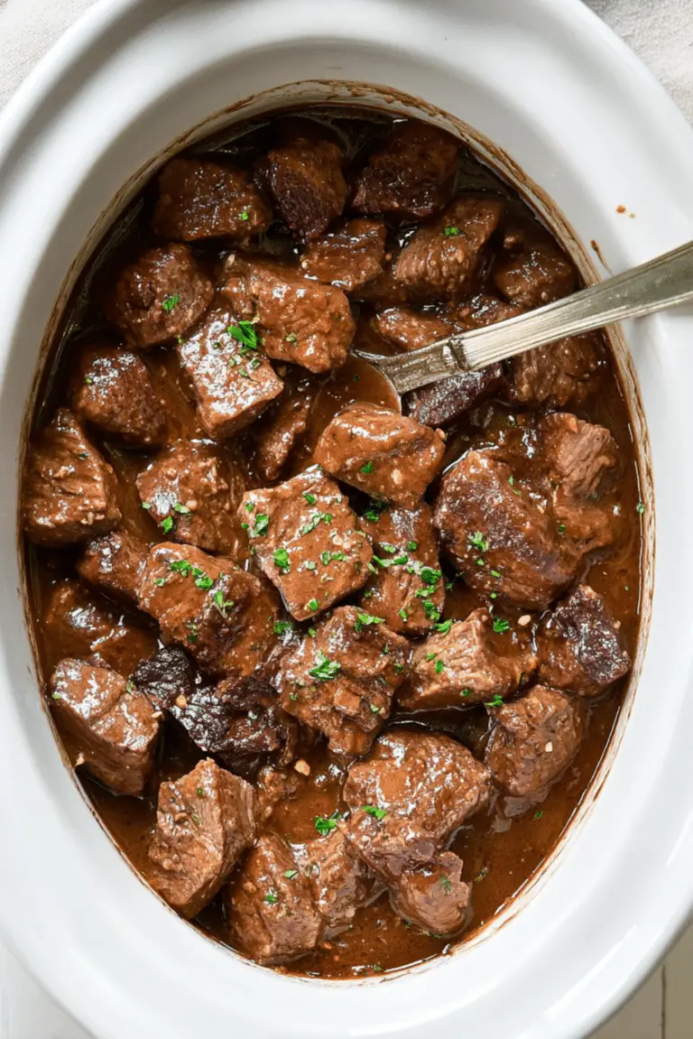 Crockpot Steak Bites