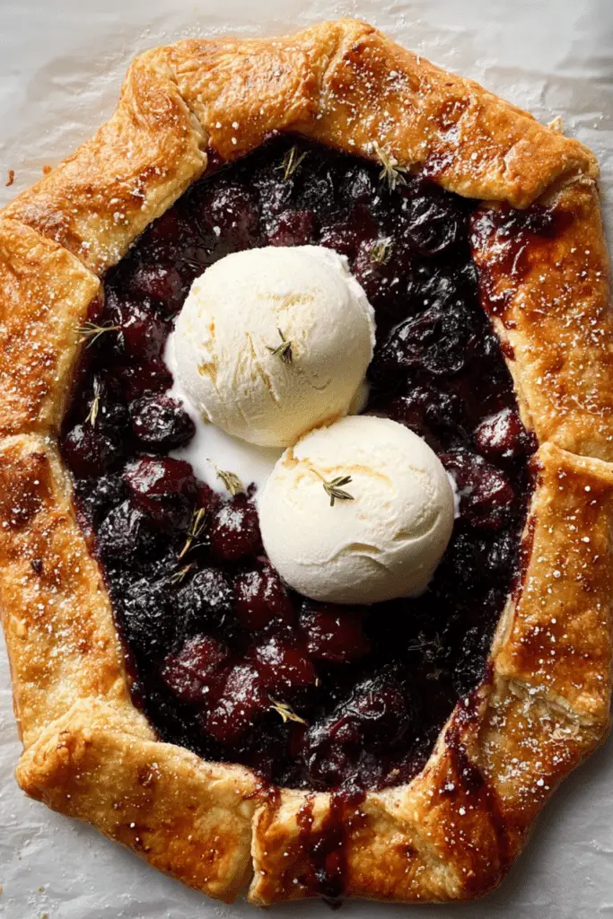 Cherry Puff Galette