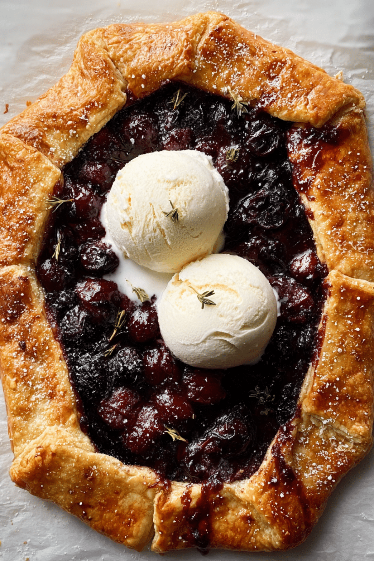 Cherry Puff Galette