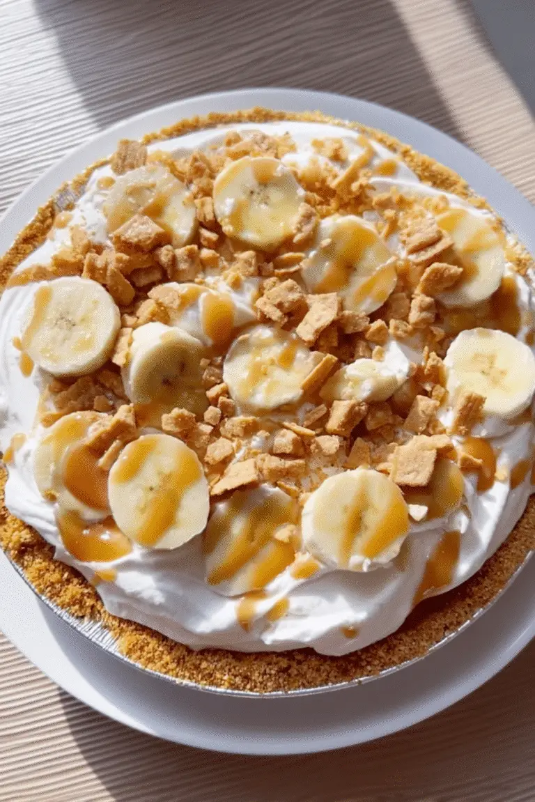 Banana Pudding Pie