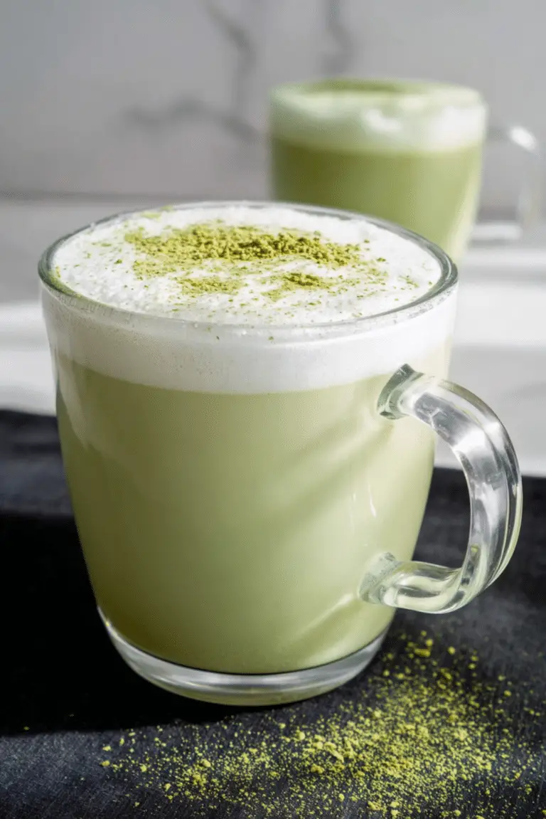 Better Than Starbucks Pistachio Matcha Latte