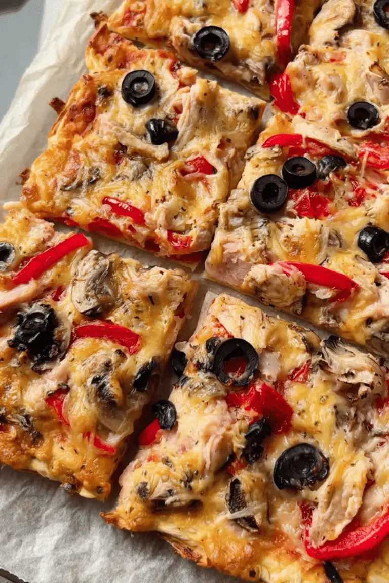 Quick Crepe Pizza Recipe