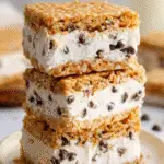 PB Rice Krispie Ice Cream Sandwiches