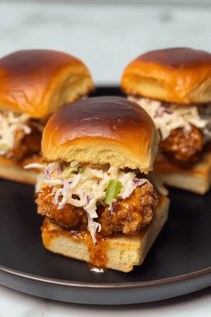 Bang Bang Chicken Sliders