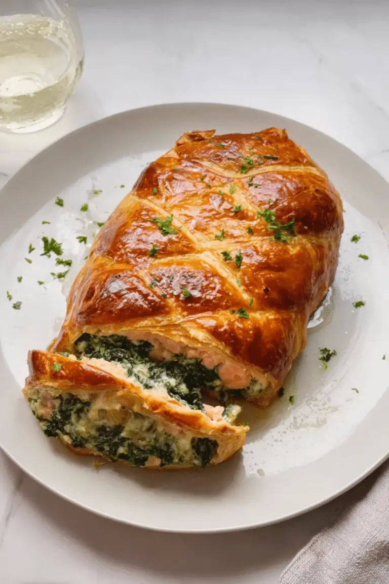 Easy Salmon Wellington