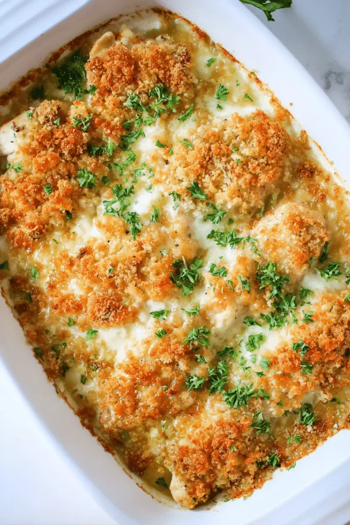 Baked Caesar Chicken