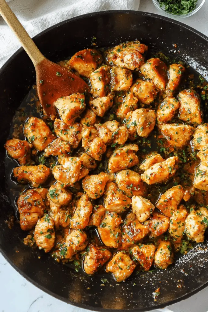 Garlic Butter Chicken Bites