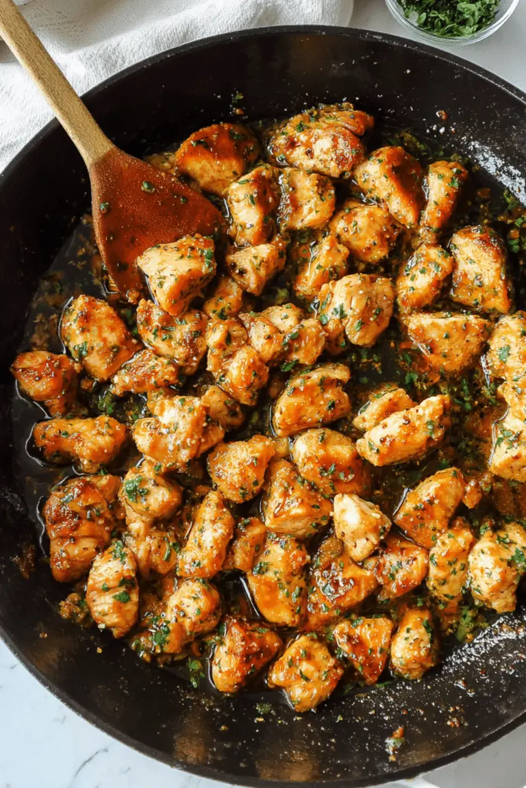 Garlic Butter Chicken Bites