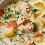 Nordic-Style Salmon Soup