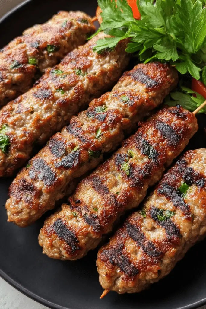 Middle Eastern Kofta Kebabs