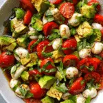 Avocado Caprese Salad