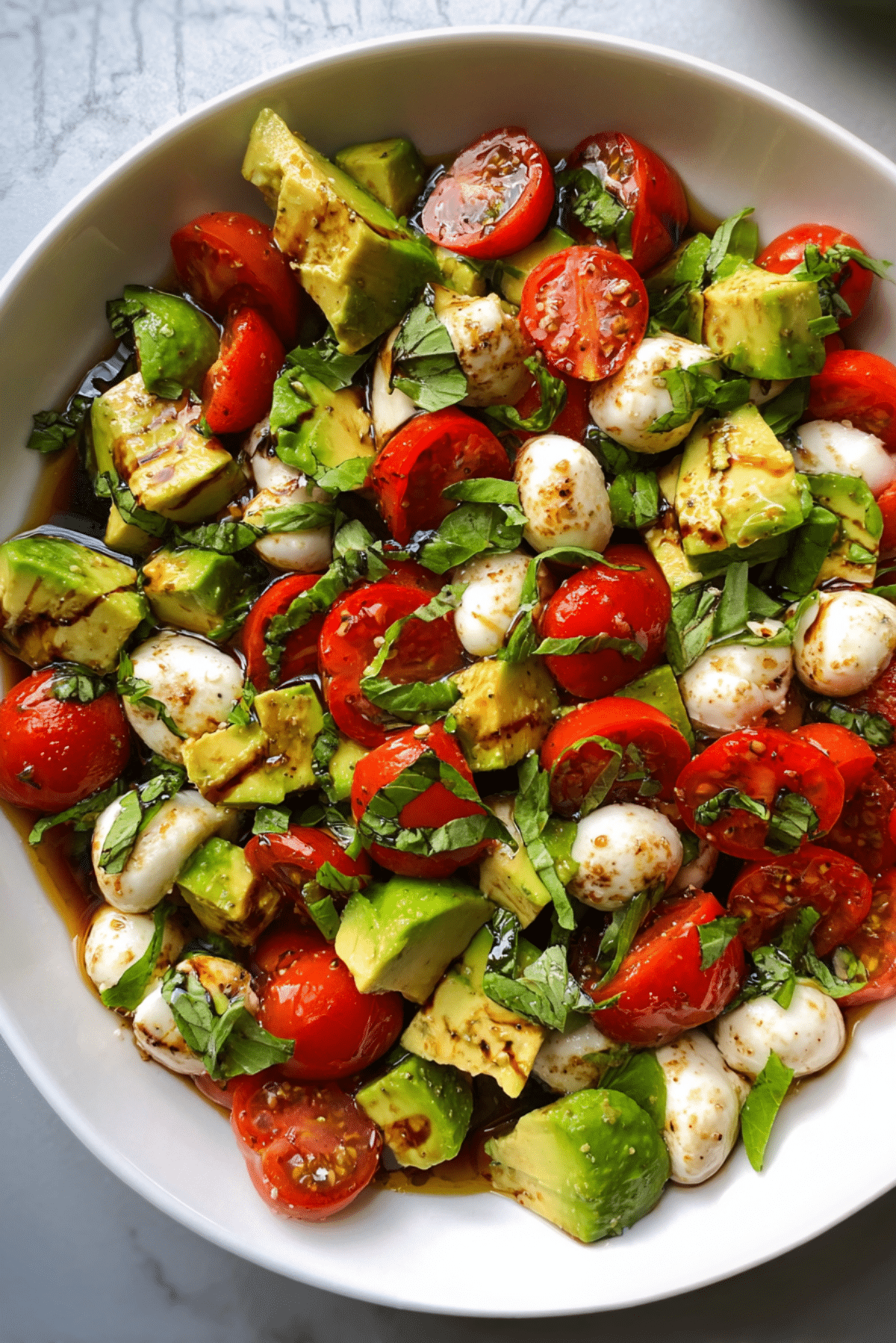 Avocado Caprese Salad