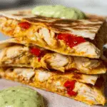 High Protein Chicken Quesadilla