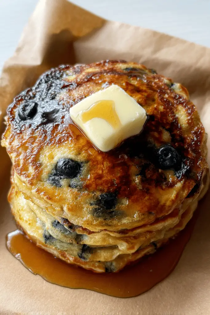 Buttermilk Blueberry Pancakes