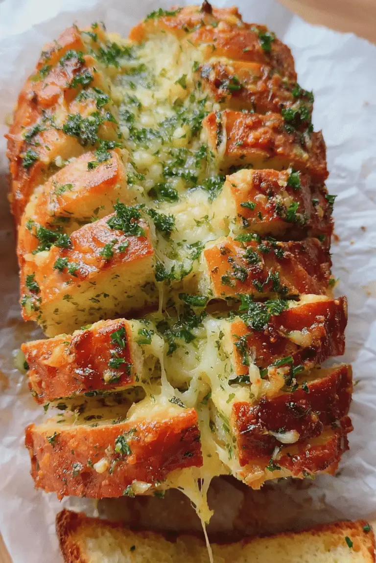 Cheesy Garlic Pull Apart Bread