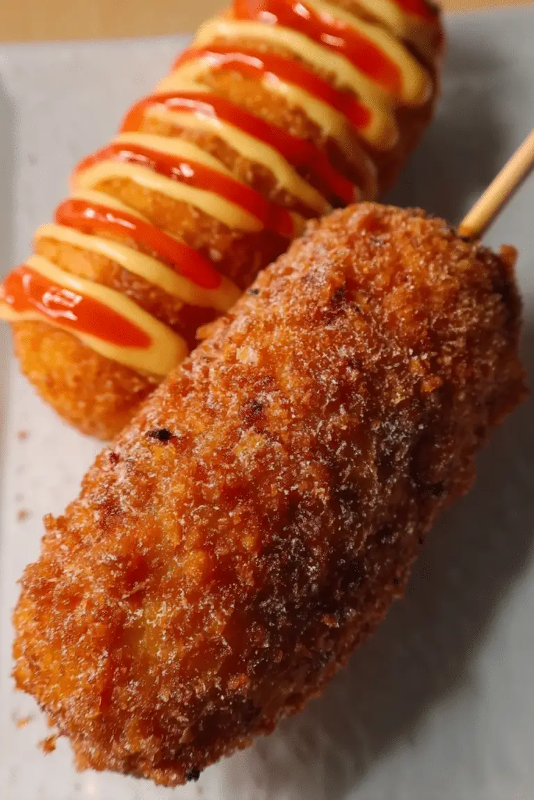Korean Corn Dog Recipe