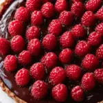 Decadent Chocolate Raspberry Tart
