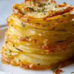 Garlic & Herbs Potato Stacks