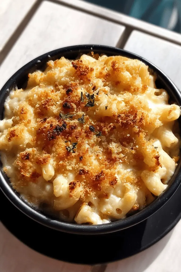 French Onion Soup Mac & Cheese