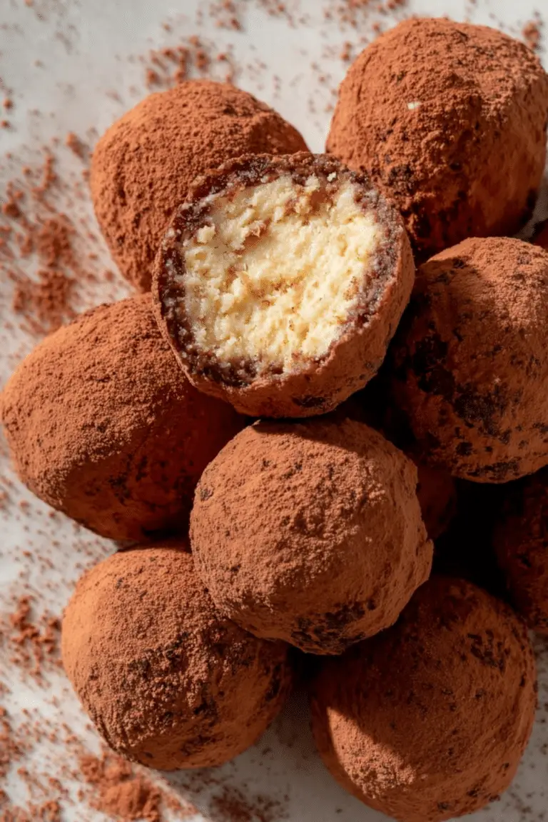 No-Bake Tiramisu Balls