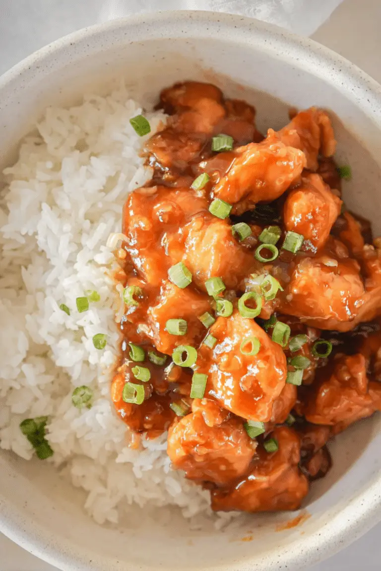 Crockpot Orange Chicken