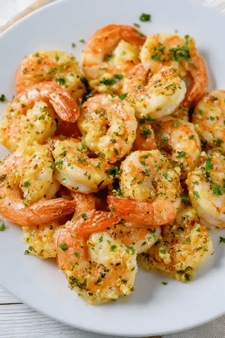 Garlic Parmesan Roasted Shrimp