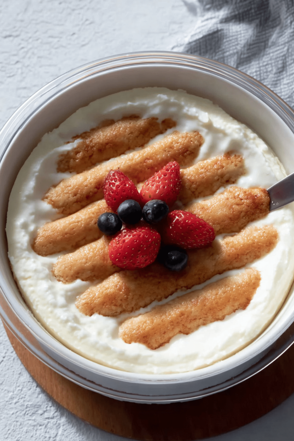 2 Ingredient Yogurt Cheesecake