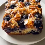 Blueberry Almond Praline Cake