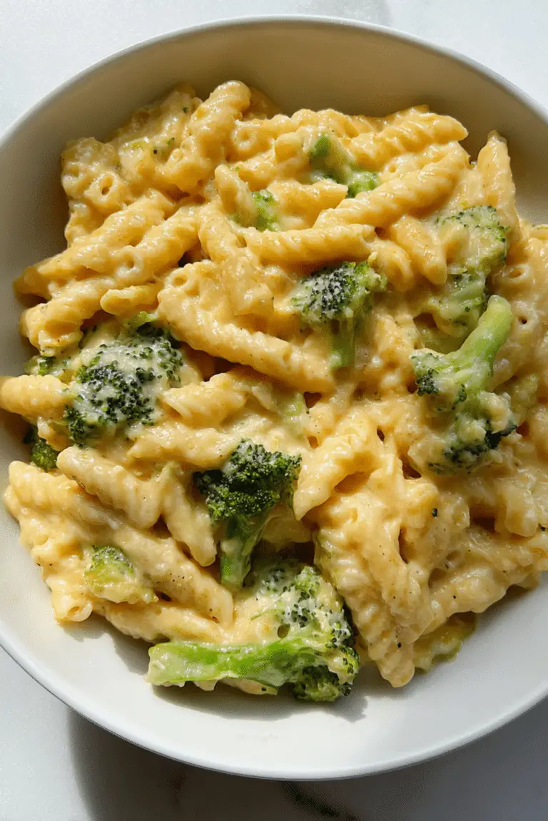 Broccoli Cheddar Mac & Cheese