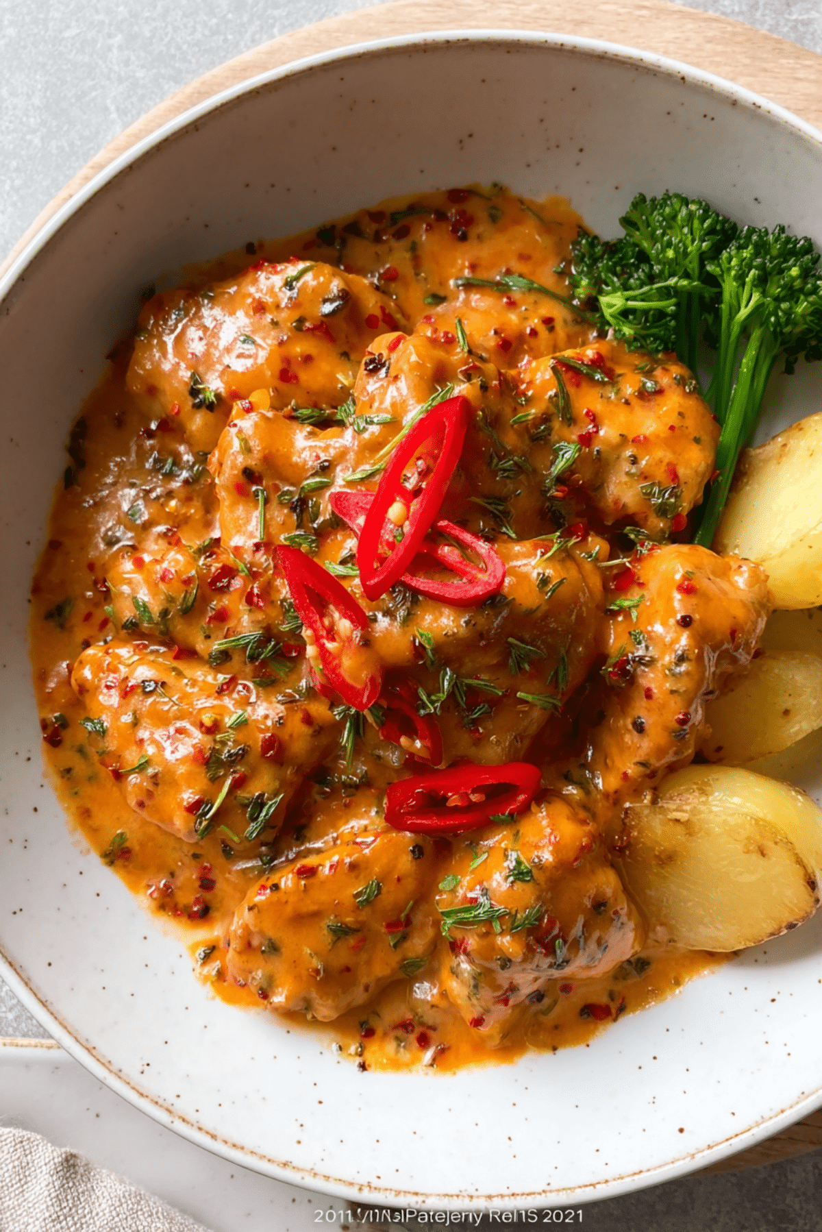 Creamy Sweet Chilli Chicken