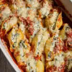 Spinach & Ricotta Stuffed Jumbo Shells