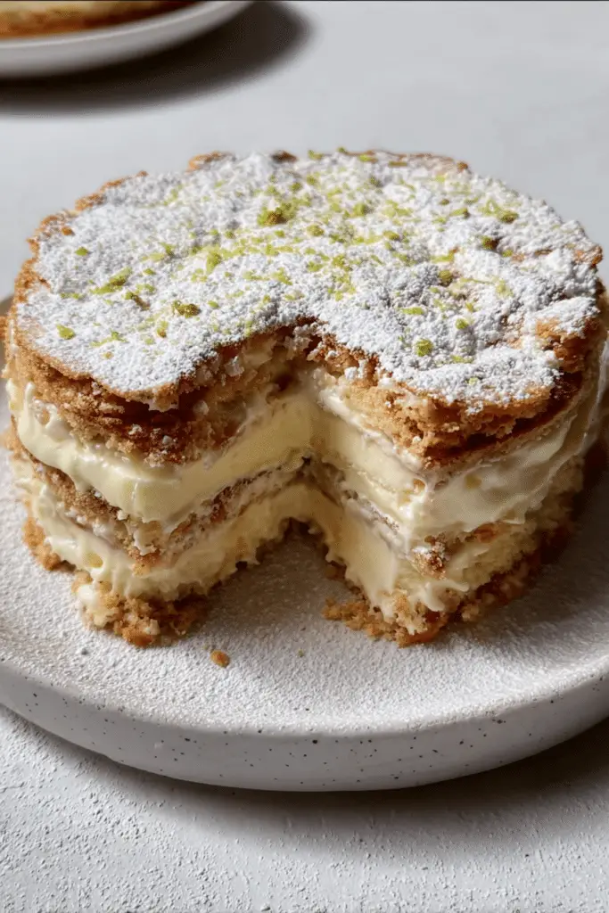 Italian Lemon Biscuit Cake