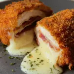 Crispy And Juicy Chicken Cordon Bleu
