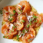 Salmon Crudo with Soy-Sesame Dressing