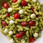 Pesto Caprese Pasta Salad