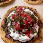 Beef Pita with Yogurt Sauce & Sumac Onions